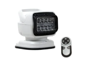 Golight GT Series LED Hybrid Portable Light w/Permanent Shoe Mount Handheld Wireless Remote - 12V - White