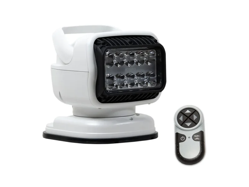 Golight GT Series LED Hybrid Portable Light w/Permanent Shoe Mount Handheld Wireless Remote - 12V - White