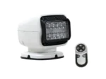 Golight GT Series LED Hybrid Light Permanent Mount w/Handheld Wireless Remote - 12V - White