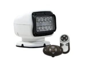 Golight GT Series LED Hybrid Light Permanent Mount w/Handheld & Wireless Dash Mount Remotes - 12V - White