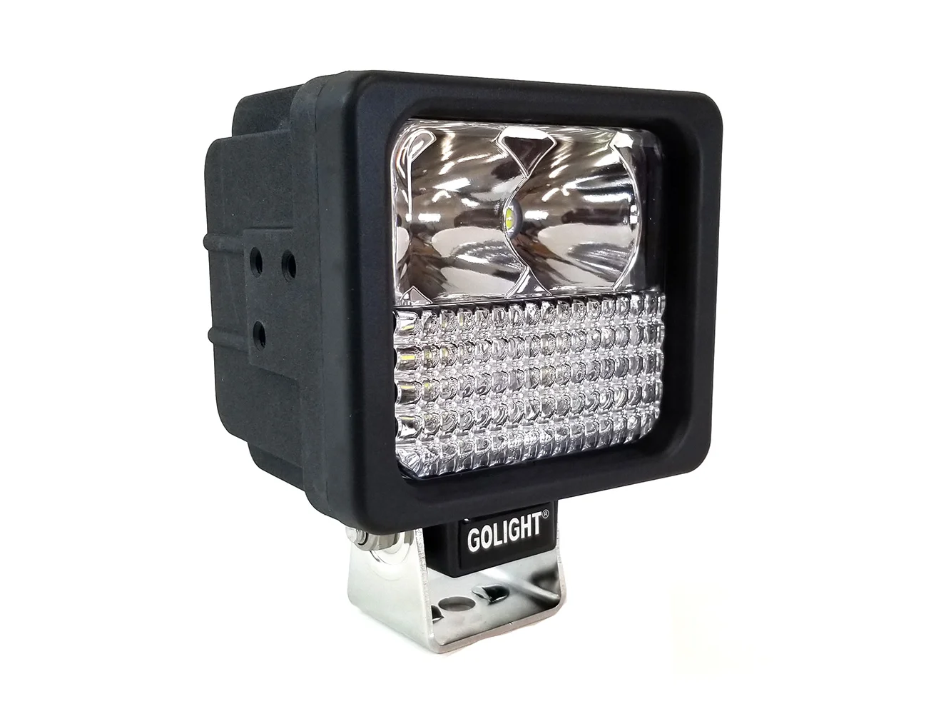 Golight GXL LED Hybrid Work Series Light Fixed Mount w/No Remote - 12V - Black