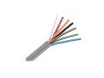 Pacer Unshielded 7 Conductor Cable - 100' - 18/7 AWG - White, Red, Orange, Black, Brown, Green, & Blue