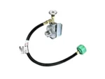 Trident Marine Single Stage Regulator w/300 PSI Gauge & 20" Pigtail w/Wall Mount