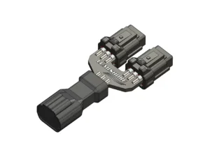Lumishore Lux Strip & Neon Flex 6-Core 2-Way Splitter