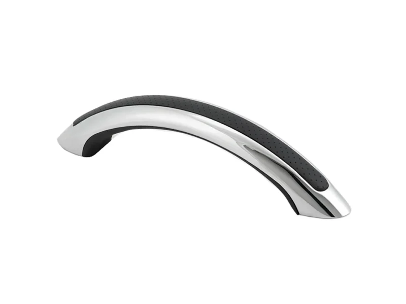 Whitecap 9" Stainless Steel Grab Handle with UV-Resistant Black Vinyl Inlay