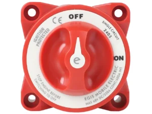 Egis E-Series 350A Battery Switch Off/On