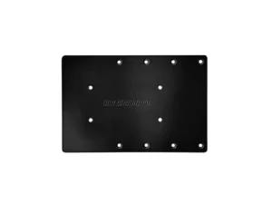 Sea Brackets 12" Straight Trolling Motor Plate f/Garmin Force® Kraken - Black