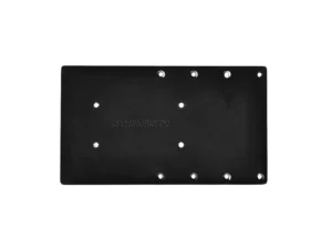 Sea Brackets 14" Straight Trolling Motor Plate f/Garmin Kraken - Black