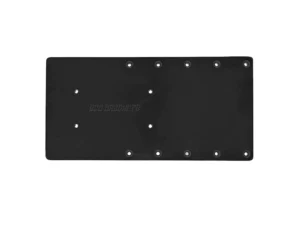 Sea Brackets 16" Straight Trolling Motor Plate f/Garmin Kraken - Black