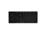 Sea Brackets 18" Straight Trolling Motor Plate f/Garmin Kraken - Black