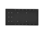 Sea Brackets 20" Straight Trolling Motor Plate f/Minn Kota Quest - Black
