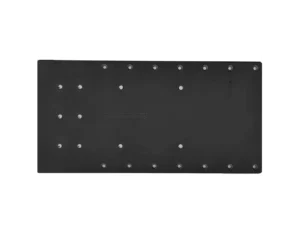 Sea Brackets 20" Straight Trolling Motor Plate f/Minn Kota Quest - Black