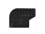 Sea Brackets Small Offset Trolling Motor Plate f/Garmin Kraken - Black