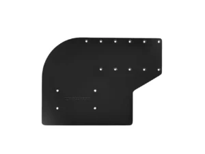 Sea Brackets Small Offset Trolling Motor Plate f/Garmin Kraken - Black