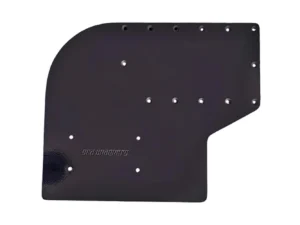 Sea Brackets Large Offset Trolling Motor Plate f/Garmin Kraken - Black