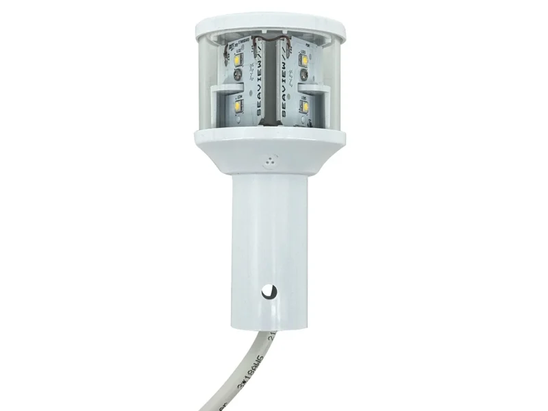 Seaview 24V C5 Certified Round 3nm LED Combo Masthead All-Round Light - White
