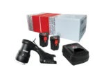 RUPES Bigfoot HLR75 Mini iBrid Polisher 1-Charger 2-Battery Pack