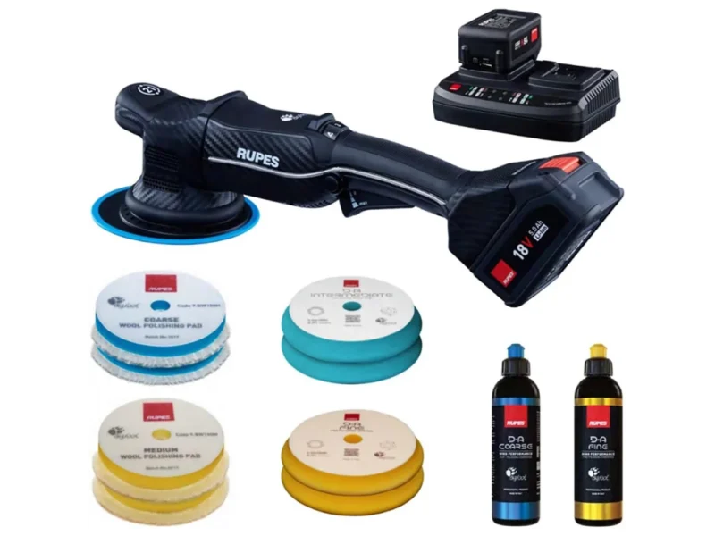 RUPES Random Orbital Polisher Bigfoot HLR21 iBrid Basic Kit