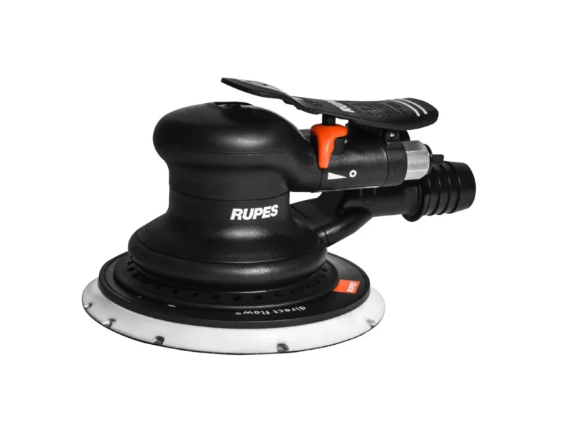 RUPES Random Orbital Palm Pneumatic Sander w/150mm Pad & 3mm Orbit-Skorpio III (Central Vac)
