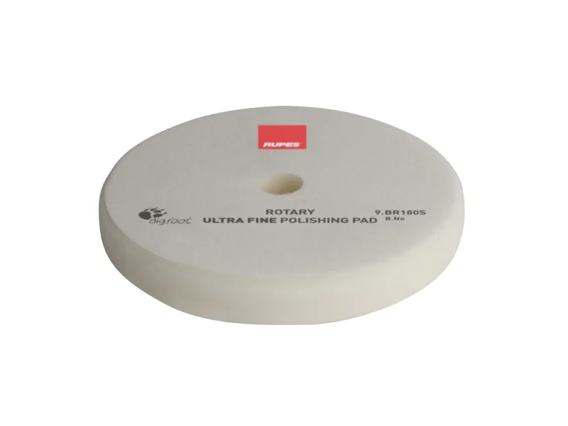 RUPES Rotary Ultra-Fine Polishing Foam Pad 155/160mm - White