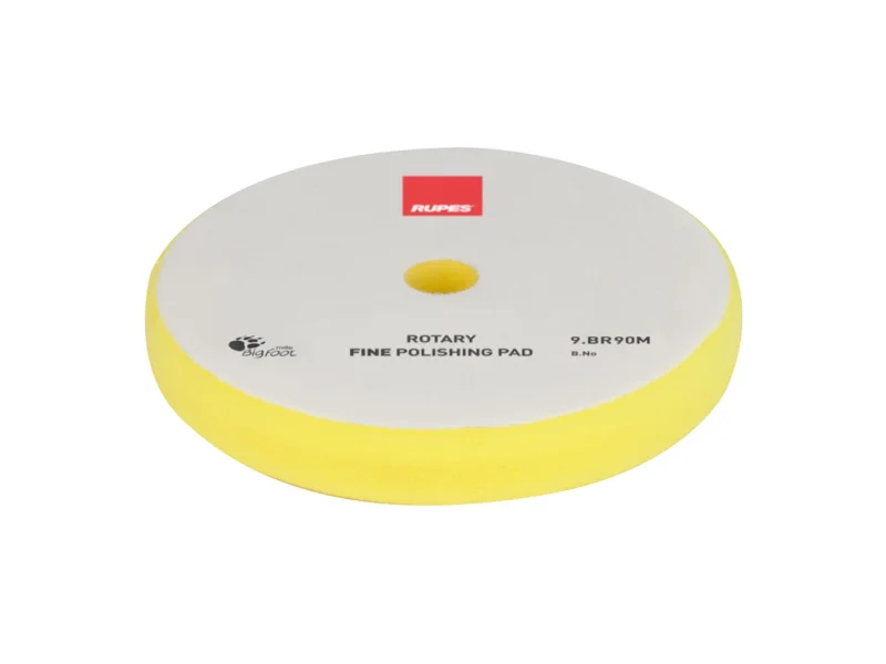 RUPES Rotary Fine Polishing Foam Pad 75/90mm - Yellow
