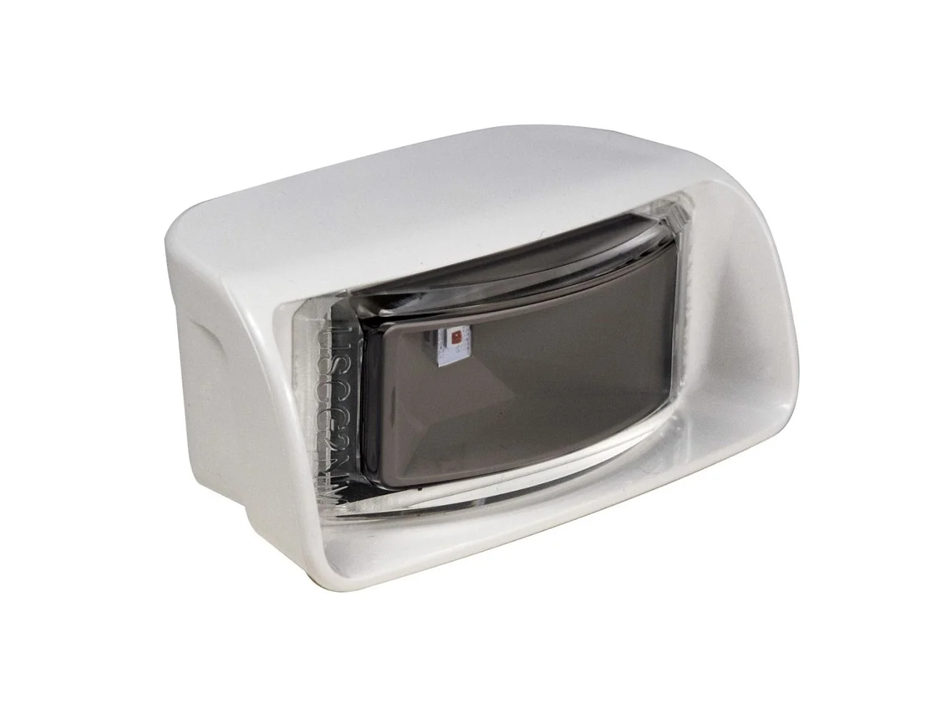 Lumitec Contour Drop-In Navigation Light - Port Red - White Housing