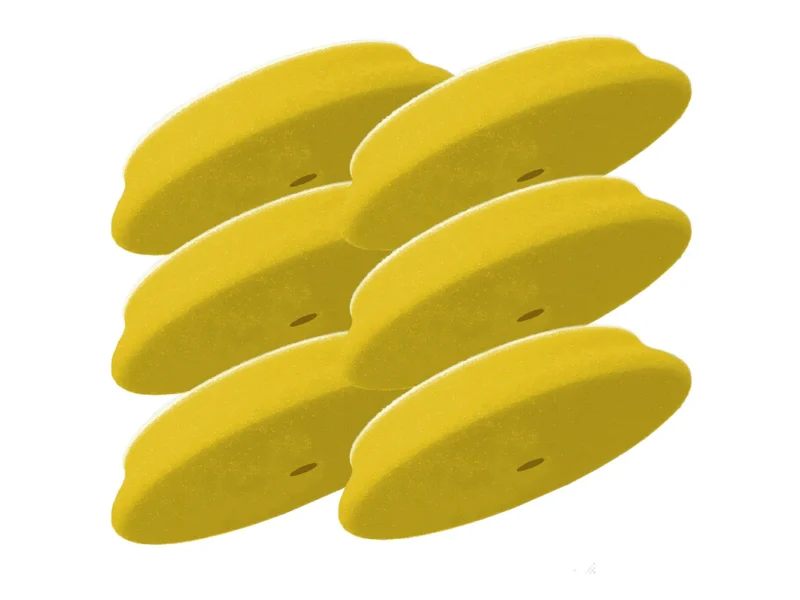 RUPES D-A Fine Finishing Foam Pad 40mm - Yellow *6-Pack