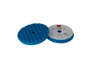 RUPES Velcro Waffle Coarse Polishing Foam Pad f/Rotary Polishers 90mm - Blue