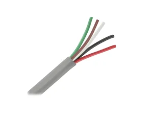 Pacer Unshielded 5 Conductor Cable - 25' - 18/5 AWG - Green, Brown, White, Black, & Red