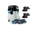 RUPES S245 Portable Vacuum Long Hose Kit w/(2) RH356A Skorpio Sander