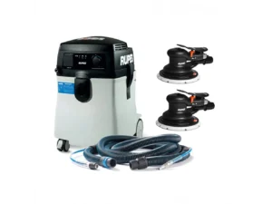 RUPES S245 Portable Vacuum Long Hose Kit w/(2) RH356A Skorpio Sander