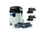 RUPES S245 Portable Vacuum Long Hose Kit w/(1) RH356A & (1) RH359A Skorpio Sander
