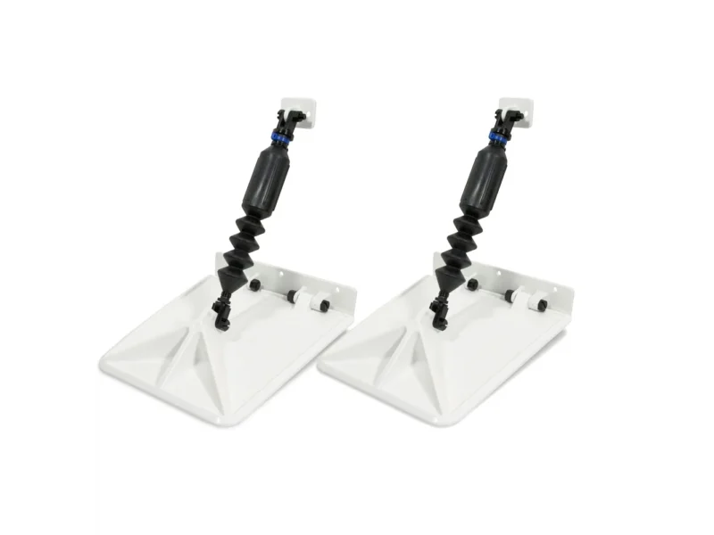 Lectrotab Smart Tabs SX 9.5” x 10” f/15-18‘ Boat w/60 - 135HP - White