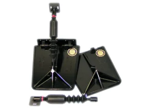 Lectrotab Smart Tab SX Composite Trim Tabs 9.5” x 10” f/18-20’ Boat w/150 - 240HP - Black