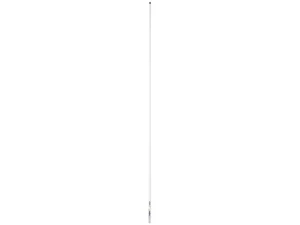 Scout 8' QuickFit White VHF Antenna w/5M Cable + FME Quick 6 Foam Filled 6db Solid Brass & Copper Element