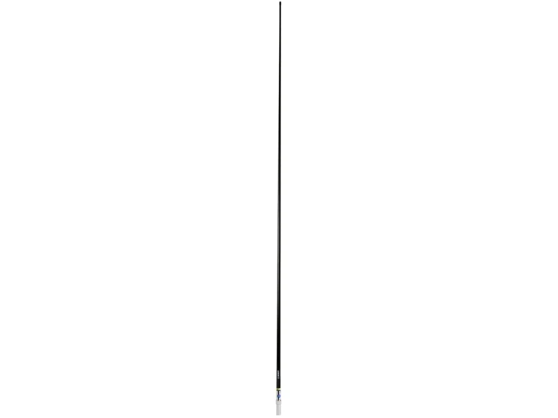 Scout 8' QuickFit Black VHF Antenna w/5M Cable + FME Quick 6 Foam Filled 6db Solid Brass & Copper Element