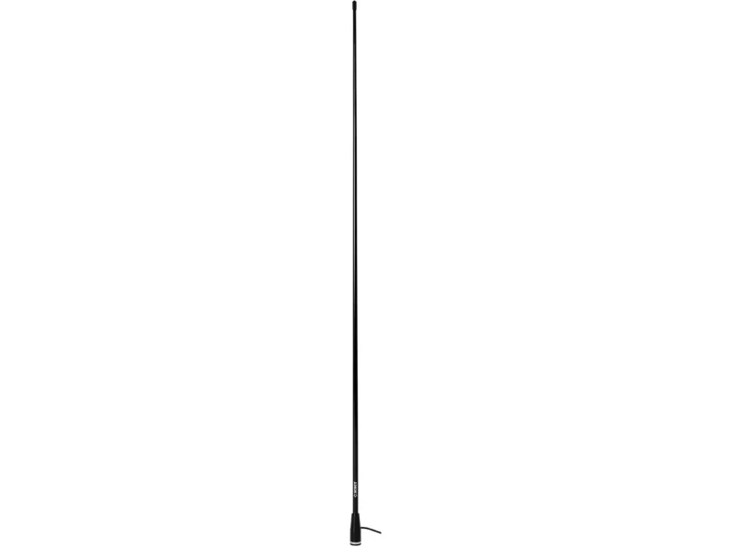 Scout 5' Black VHF Antenna 3dB Nylon Ferrule w/5M RG-58 Coax KS-22