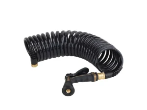 HoseCoil Commercial Pilot PRO 25' Hose Kit w/Boat Bumper Metal Body Nozzle
