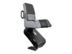 Shark EPIC Seat w/Flex Suspension - Grey Vinyl - Regular Handle