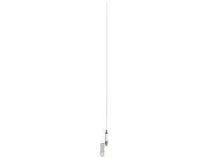 Scout 3' Stainless VHF Whip 3dB w/Bracket f/Sailboats - No Cable