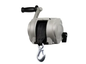 Powerwinch Premier Series Winch 2000lb, 8", Crank Arm - Saltwater Silver
