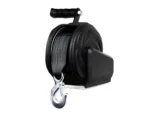 Powerwinch Select Series Winch 1,200lb, 6" Crank Arm - Carbon Black