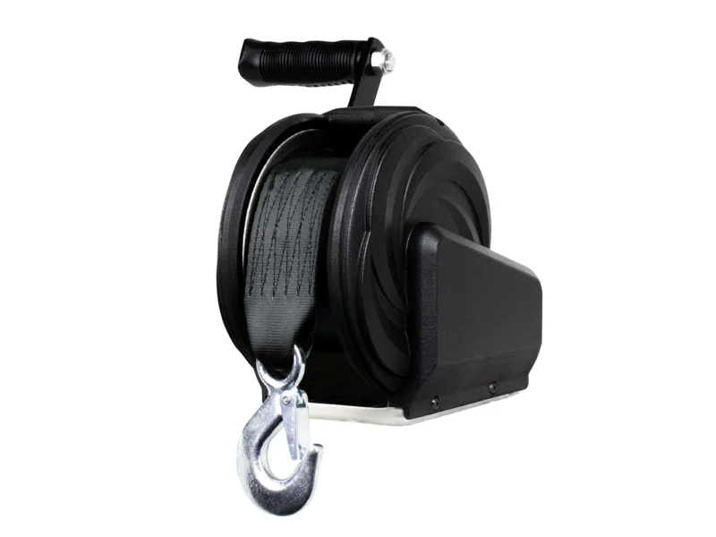 Powerwinch Select Series Winch 1,200lb, 6" Crank Arm - Carbon Black