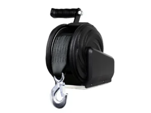Powerwinch Select Series Winch 1,200lb, 8" Crank Arm - Carbon Black