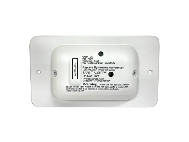 Safe-T-Alert 80 Series White Propane Gas Alarm - 12V