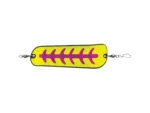 Luhr-Jensen Money Roll Flasher - 8-1/4" - Nuclear Carbon Glow