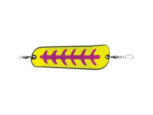 Luhr-Jensen Money Roll Flasher - 8-1/4" - Nuclear Carbon Glow