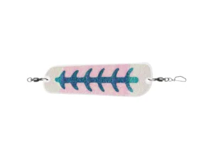 Luhr-Jensen Money Roll Flasher - 8-1/4" - Pearl Blue Skeleton