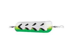 Luhr-Jensen Money Roll Flasher - 11" - Glow Biohazard