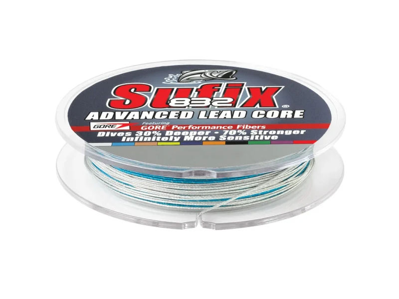Sufix 832 Advanced Lead Core - 27lb - 10-Color Metered - 100 yds